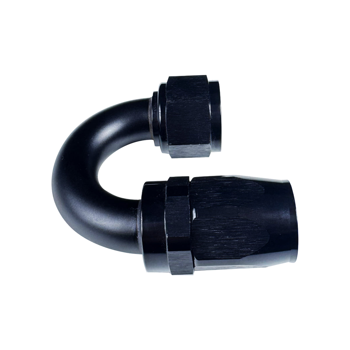 SpeedFactory -12AN Black Hose End Fitting, Straight or 180
