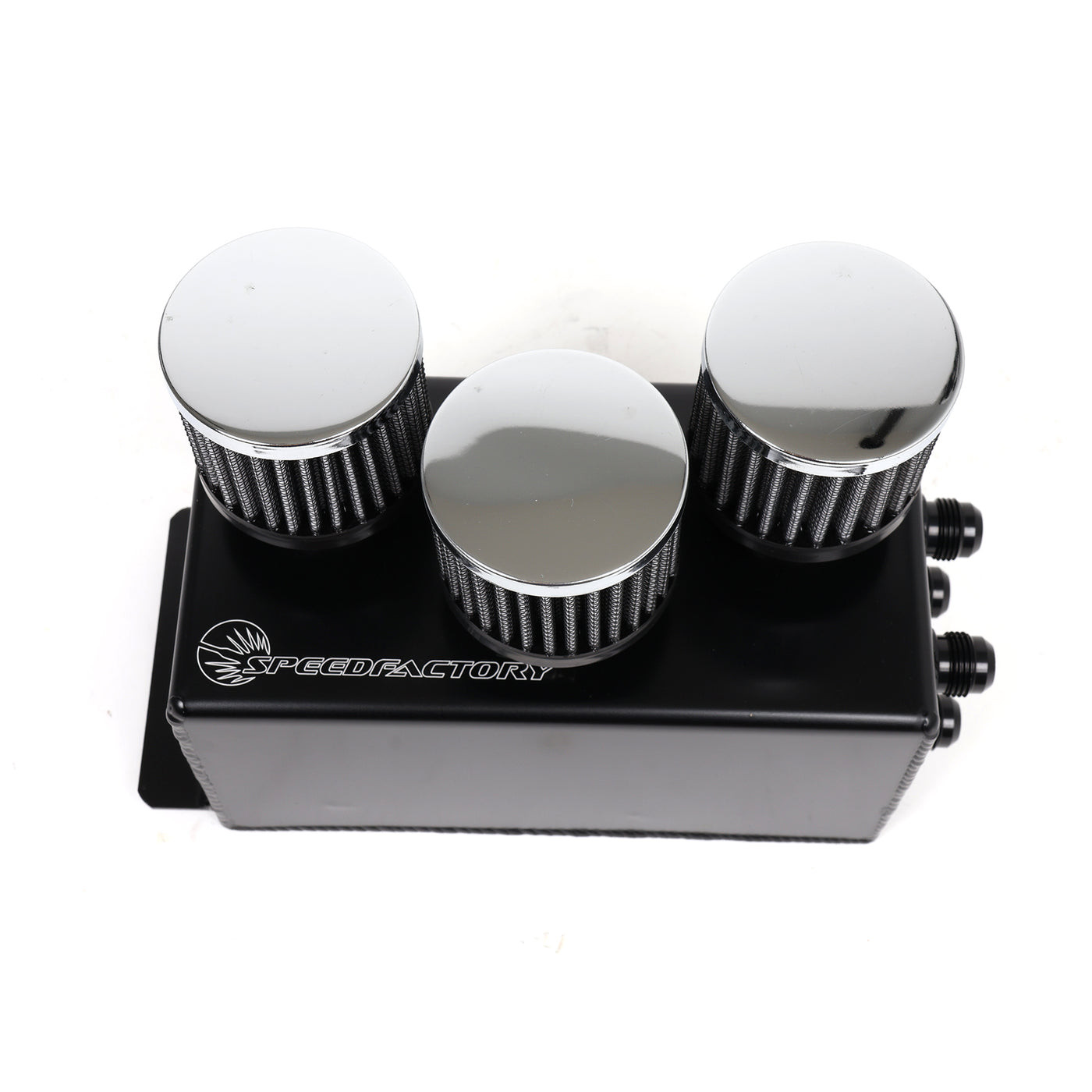 SpeedFactory 3-Filter Oil Catch Can for Civic/Integra