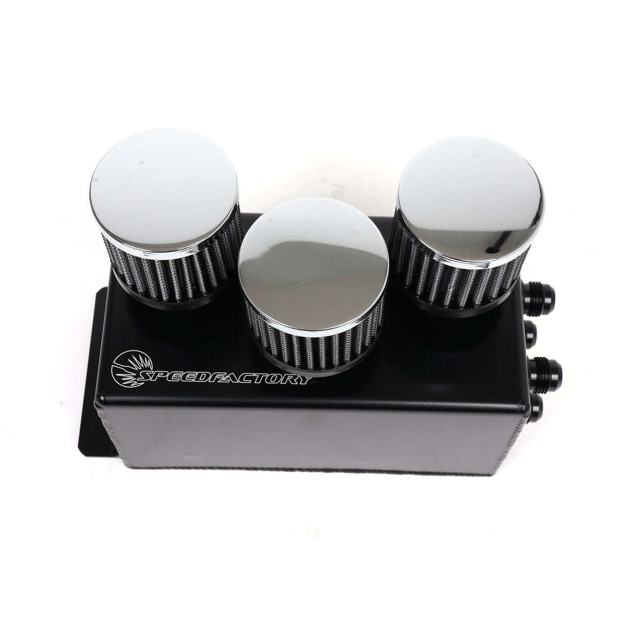 SpeedFactory 3-Filter Oil Catch Can for Civic/Integra