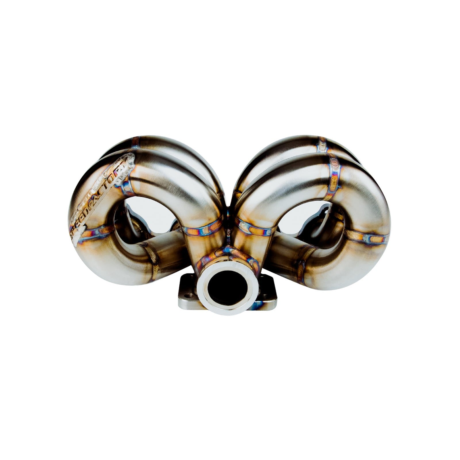 SpeedFactory Stainless Ram Horn Turbo Manifold for B/D Series