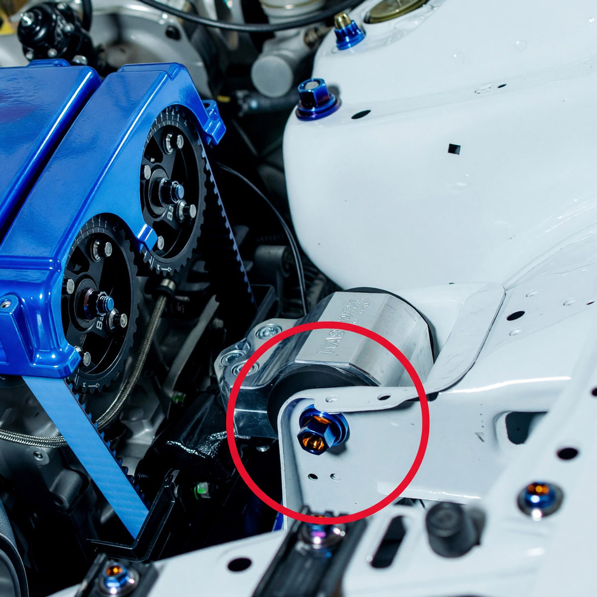SpeedFactory Titanium Engine Mount Hardware for Civic/Integra