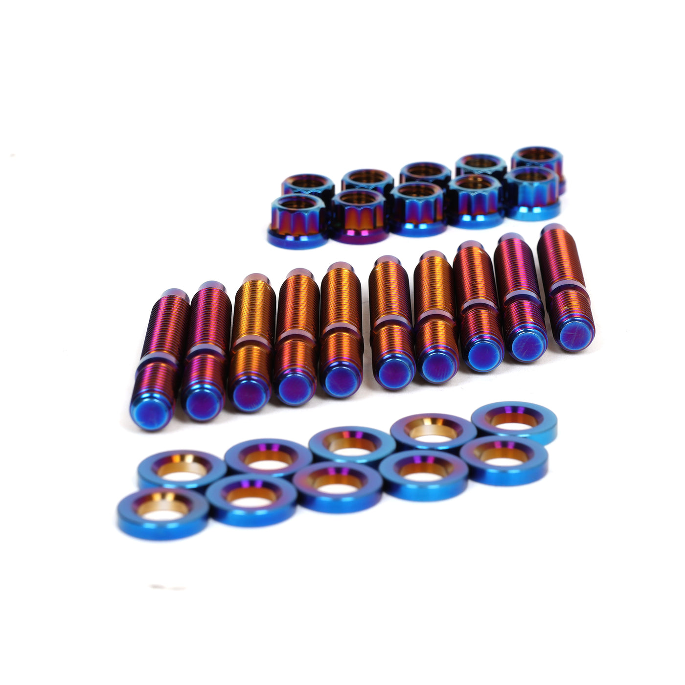 SpeedFactory B/D/F/H/J Series Titanium Manifold Stud Kit