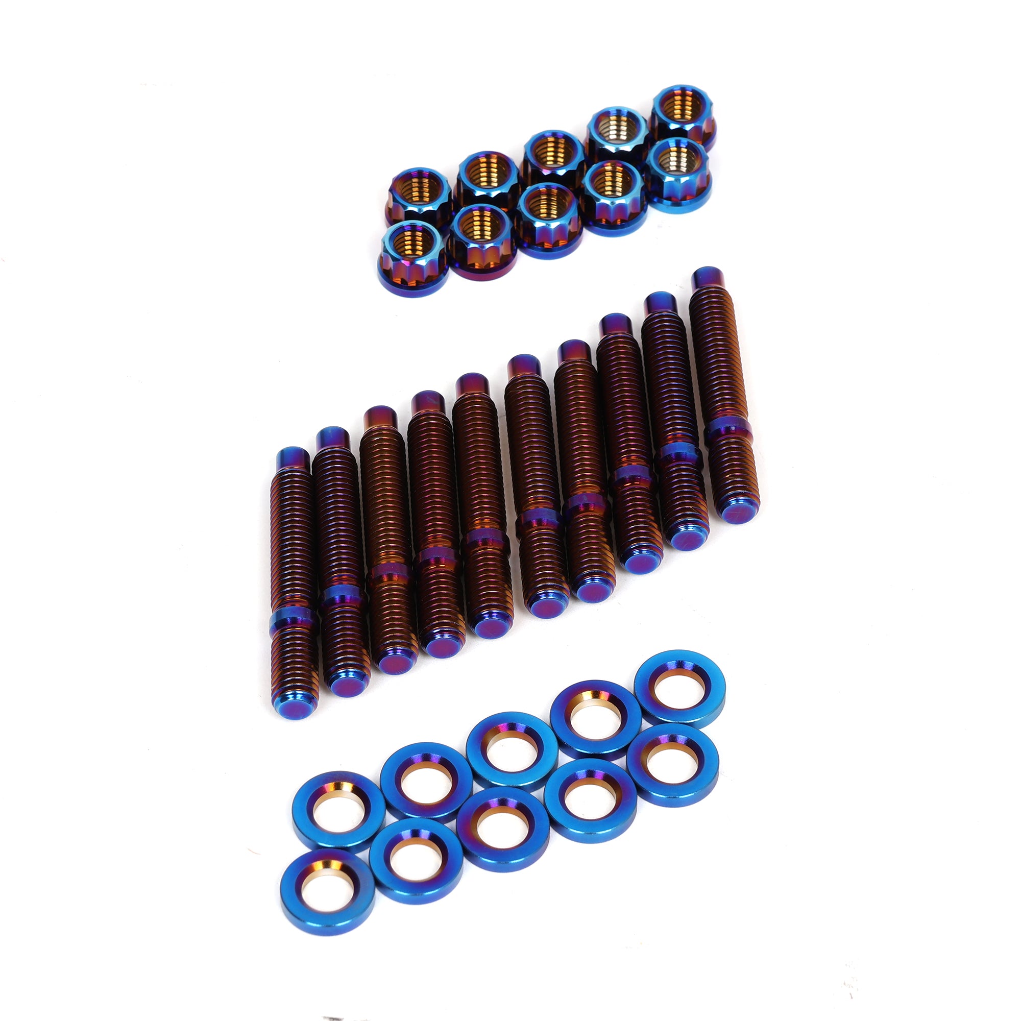 SpeedFactory B/D/F/H/J Series Titanium Manifold Stud Kit
