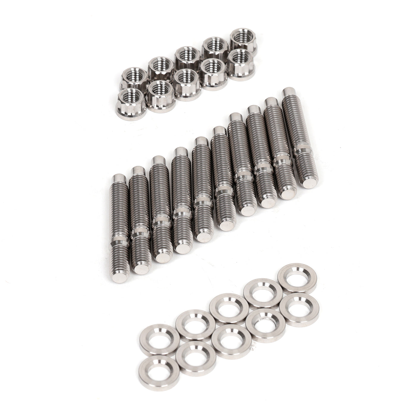 SpeedFactory B/D/F/H/J Series Titanium Manifold Stud Kit