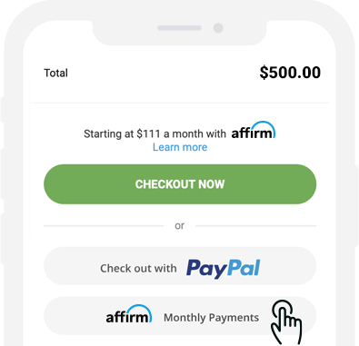 Affirm Checkout Step 2