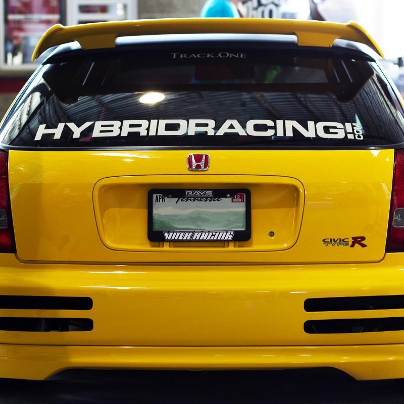 Hybrid Racing Windshield Banner HYB-STI-00-02